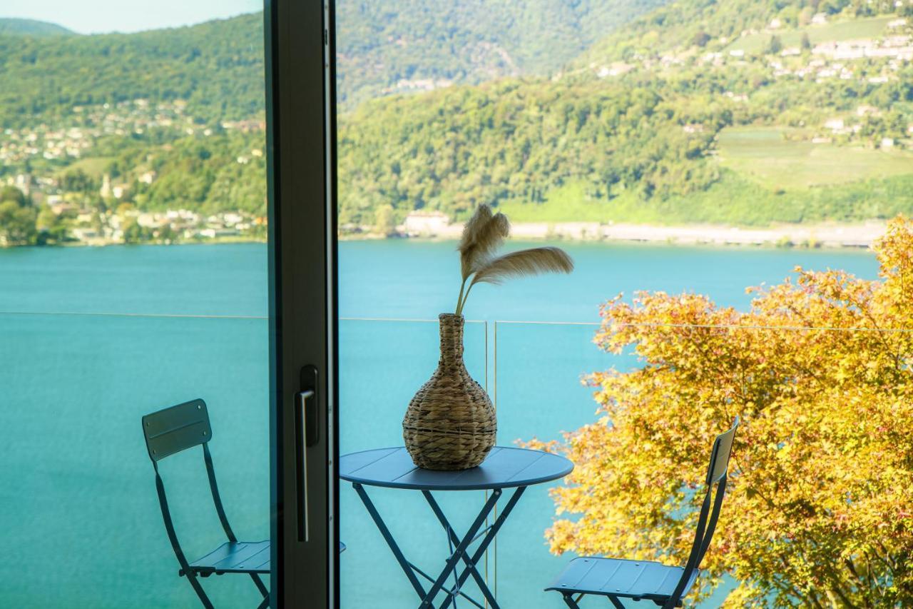 La Palma 1 By Quokka 360 - Modern Panoramic Lake View Flat Montagnola エクステリア 写真