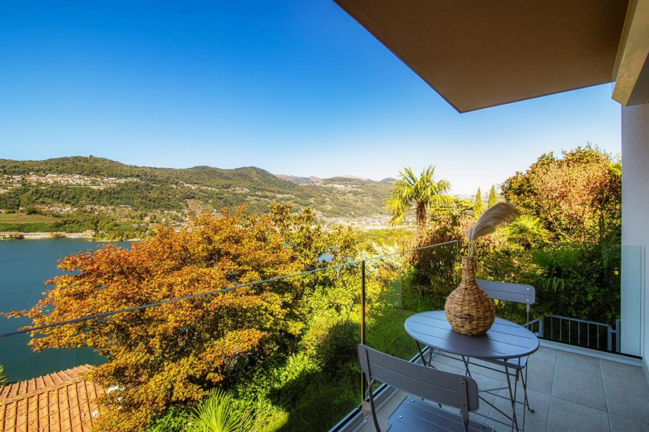 La Palma 1 By Quokka 360 - Modern Panoramic Lake View Flat Montagnola エクステリア 写真